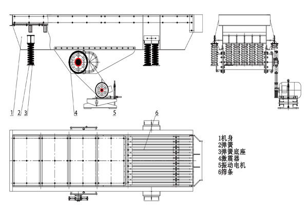 振動(dòng)給料機(jī)結(jié)構(gòu)